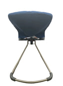 Shop BabyBjorn Bouncer Bliss, Dark Gray Frame, Midnight Blue Cotton Classic Quilt at Goodbuygears