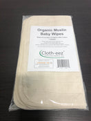 used Cloth-eez Organic Muslin Baby Wipes
