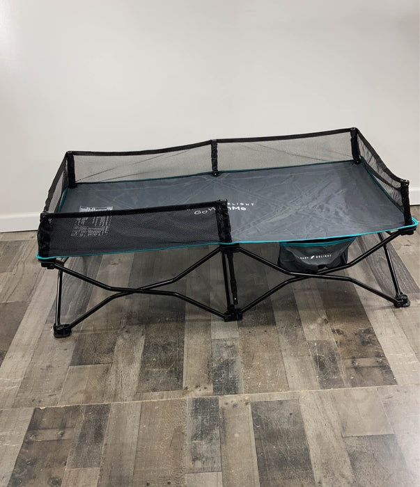 used Baby Delight Grow With Me Bungalow Deluxe Portable Travel Cot
