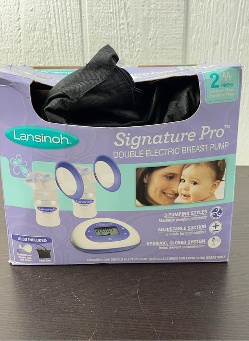 used Lansinoh Double Electric Breast Pump