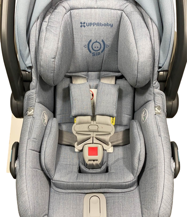 Shop UPPAbaby MESA V2 Infant Car Seat, Gregory (Blue Melange Merino Wool), 2023 at Goodbuygears