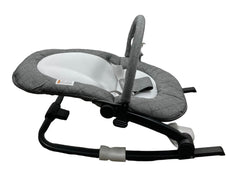 Shop Baby Delight Go with Me Aura Deluxe Portable Rocker & Bouncer, Quilted Charcoal Tweed at Goodbuygears