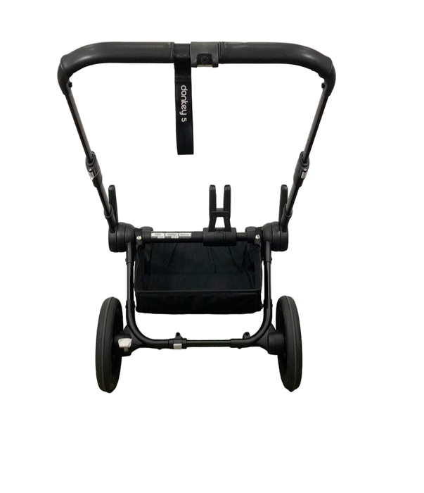 Shop Bugaboo Donkey 5 Duo Stroller Frame, 2022, Black at Goodbuygears
