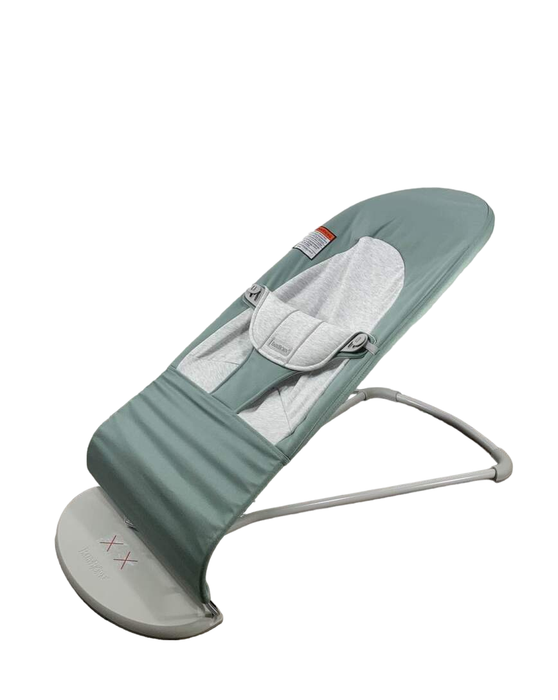 Shop BabyBjorn Bouncer Balance, Light Gray Frame, Light Sage/Gray at Goodbuygears