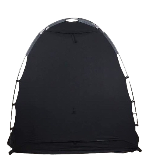 Shop SlumberPod 3.0 Sleep Canopy, Black with Grey Accents at Goodbuygears