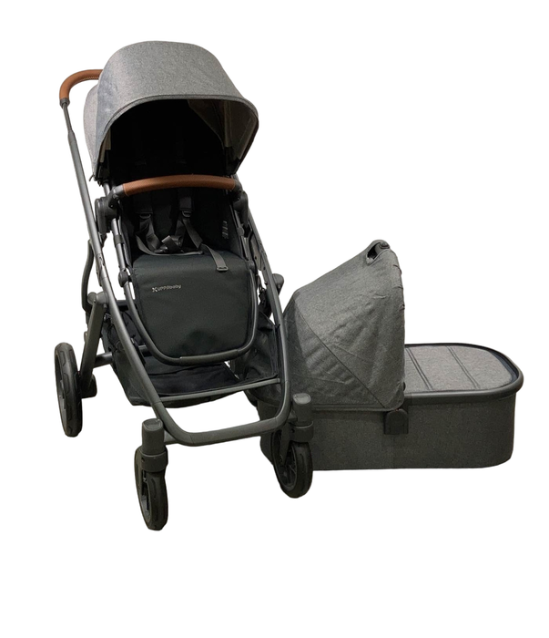 Shop UPPAbaby VISTA V2 Stroller, 2023, Greyson (Charcoal Melange) at Goodbuygears