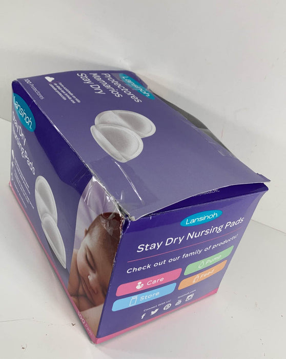 used Lansinoh Stay Dry Disposable Nursing Pads