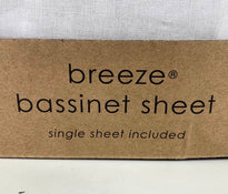 Shop 4moms Breeze Bassinet Sheet, Single, White Crosshatch at Goodbuygears