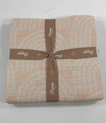 Shop Crane Baby Cotton Muslin Jacquard Blanket, Pink Rainbow at Goodbuygears