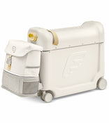 Shop Stokke JetKids BedBox + Crew Backpack Travel Bundle, Full Moon at Goodbuygears