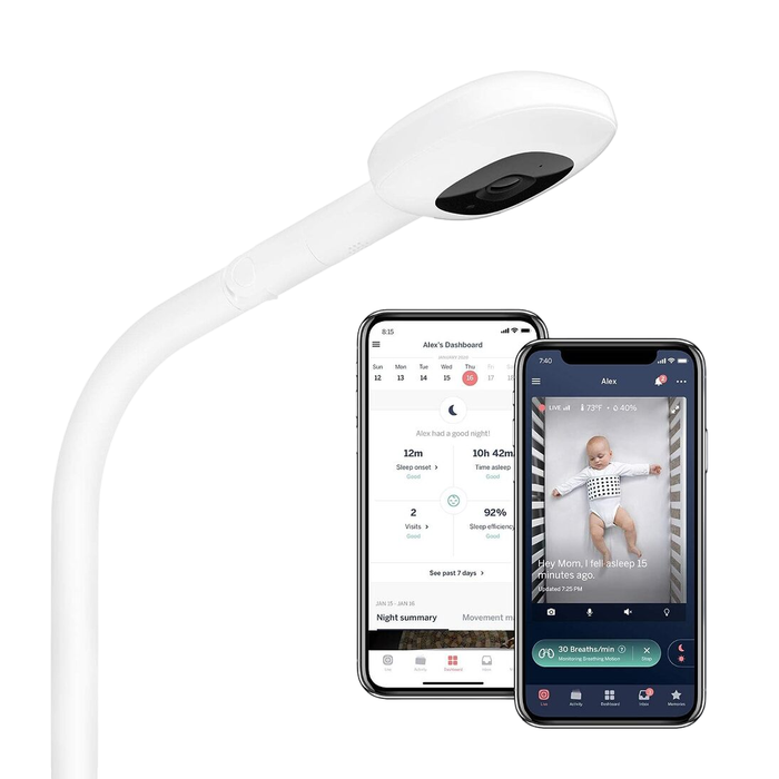 Nanit Pro HD Baby Monitor with Floor Stand, Old Model With Legs
