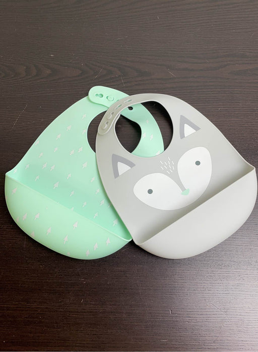used Cloud Island Silicone Bibs