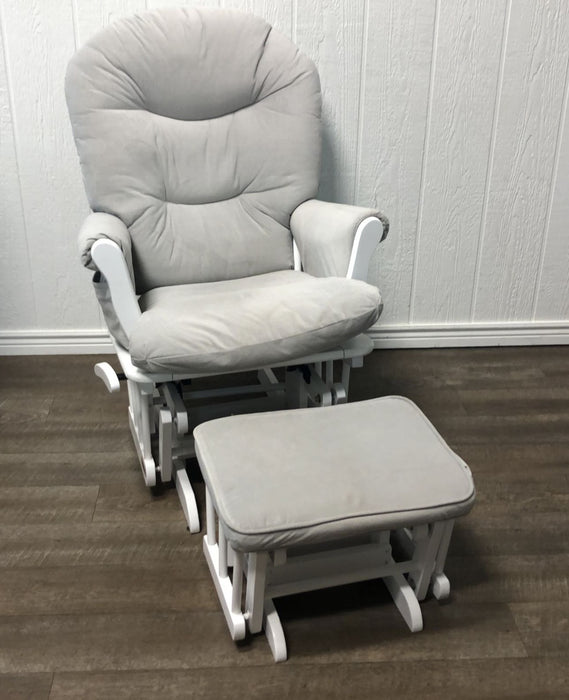 Shop Shermag Glider And Ottoman at Goodbuygears