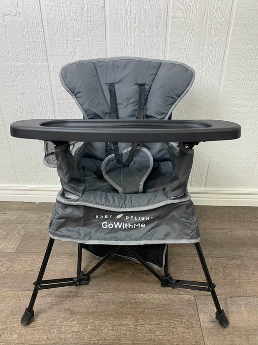 Shop Baby Delight Go With Me Uplift Deluxe Portable High Chair, Elephant Grey at Goodbuygears
