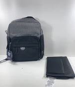 Shop Eddie Bauer Cascade Backpack Diaper Bag, Black/Grey at Goodbuygears