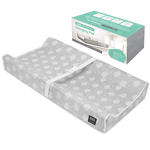 Shop Jool Contoured Changing Pad And Cover, Gray at Goodbuygears