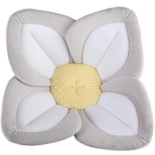 used Blooming Bath Baby Bath Lotus, White-Yellow