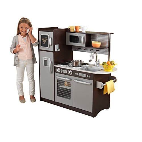 KidKraft Uptown Elite Play Kitchen, Espresso