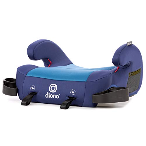 Shop Diono Solana 2 Backless Booster Seat, 2021, Blue, With LATCH at Goodbuygears