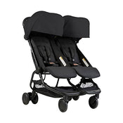 Shop Mountain Buggy Nano Duo Stroller, 2022, Black at Goodbuygears