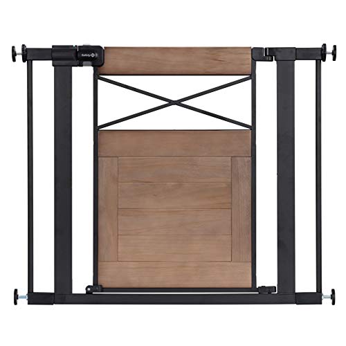 Shop Safety 1st Easy Install Modern Farmhouse Gate, Rustic at Goodbuygears