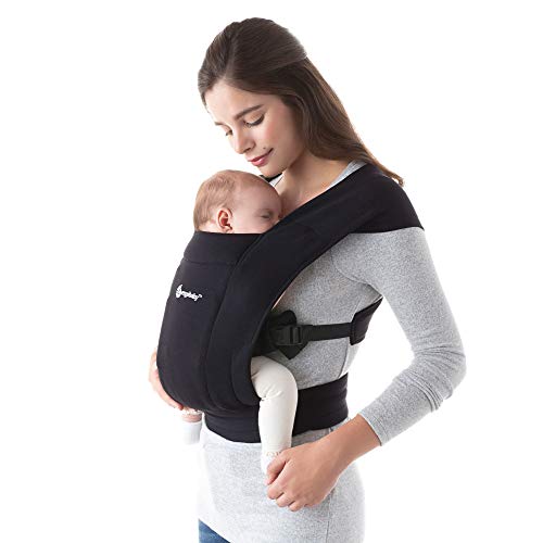 Shop Ergobaby Embrace Baby Carrier, Pure Black, Knit at Goodbuygears