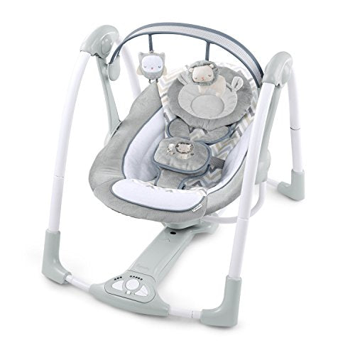 used Ingenuity Power Adapt Portable Swing, Gently Used Small Stain on the Seat