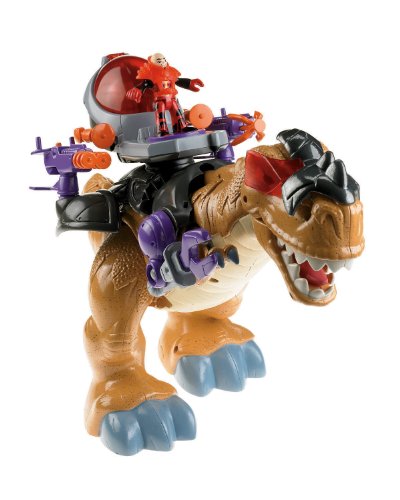 used Fisher Price Imaginext Mega T-Rex, & Apatosaurus