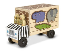 used Melissa & Doug Safari Animal Rescue Truck