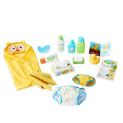 used Melissa & Doug Mine To Love Changing And Bath time Play Set For Dolls