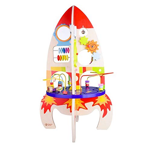 Classic World Wood Activity Rocket