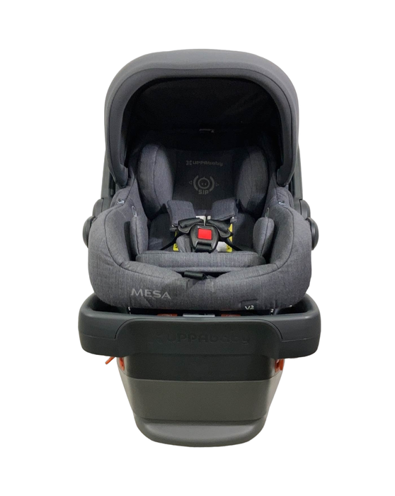 Shop UPPAbaby MESA V2 Infant Car Seat, 2023, Greyson (Charcoal Melange) at Goodbuygears