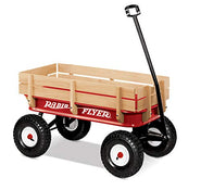 Shop Radio Flyer Full Size All-Terrain Steel & Wood Wagon at Goodbuygears