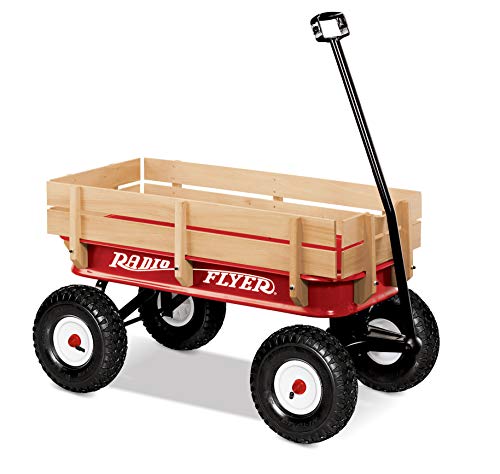 Shop Radio Flyer Full Size All-Terrain Steel & Wood Wagon at Goodbuygears
