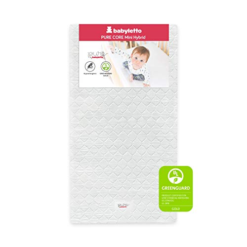 Shop Babyletto Pure Core Mini Crib Mattress with Cover at Goodbuygears