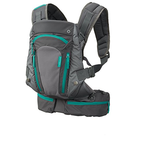 Infantino Carry On Multi Pocket Carrier, Grey