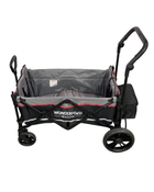 Shop Wonderfold X2 Push + Pull Double Stroller Wagon, 2021, Black at Goodbuygears