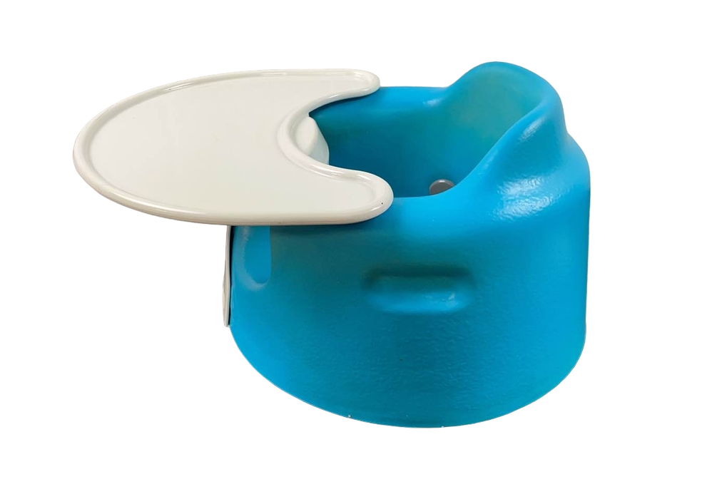Shop Bumbo Floor Seat With Play Tray, Blue at Goodbuygears