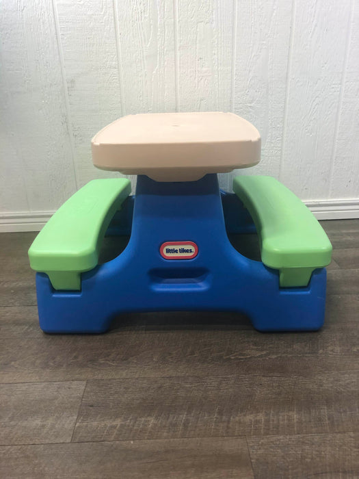 secondhand Little Tikes Easy Store Picnic Table