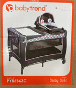 Shop Baby Trend Lil Snooze Deluxe II Nursery Center, Daisy Dots at Goodbuygears