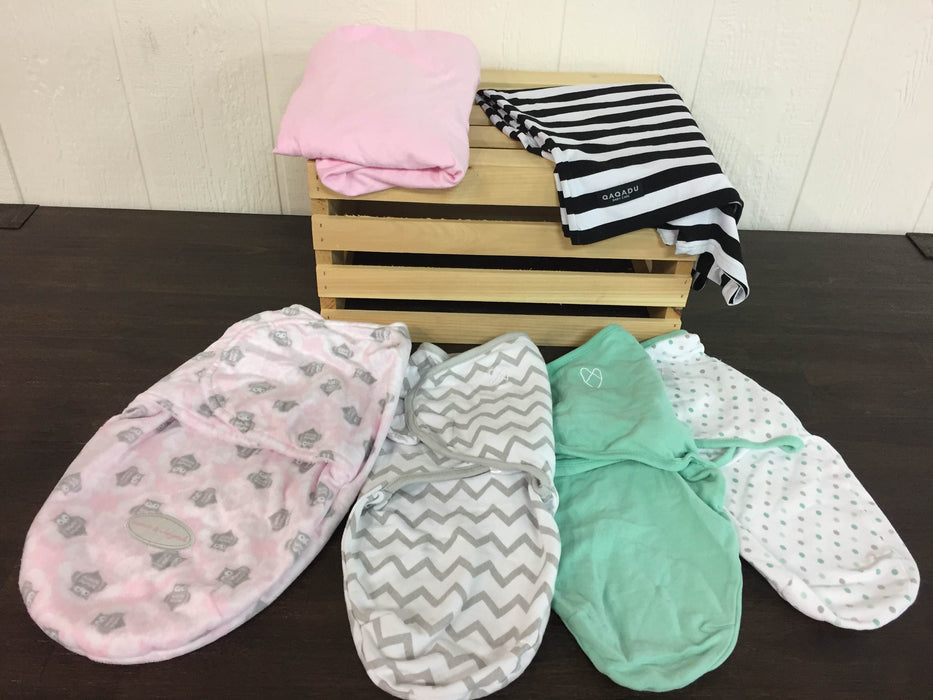 used BUNDLE Baby Swaddles