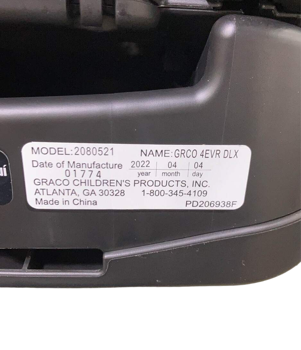 Shop Graco 4Ever DLX 4-in-1 Car Seat, 2022, Bryant at Goodbuygears