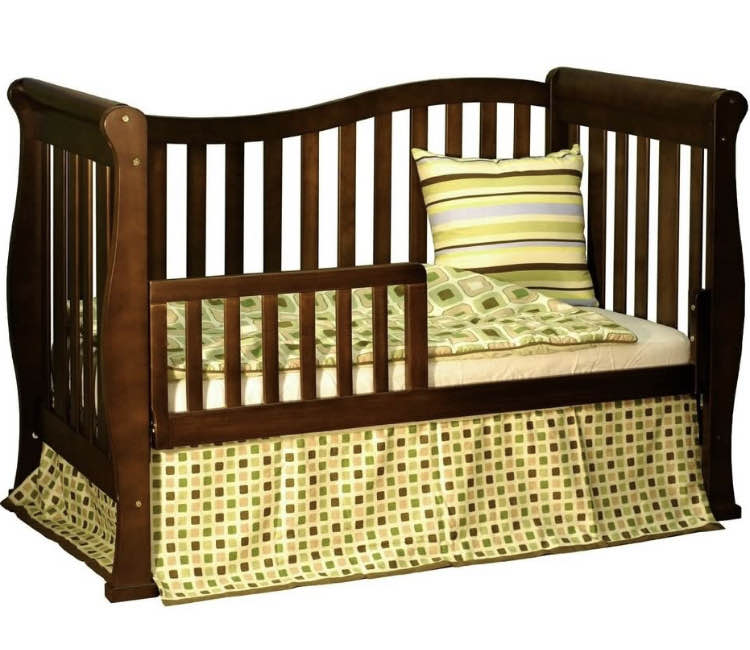used AFG International Athena Nadia Toddler Bed, Espresso