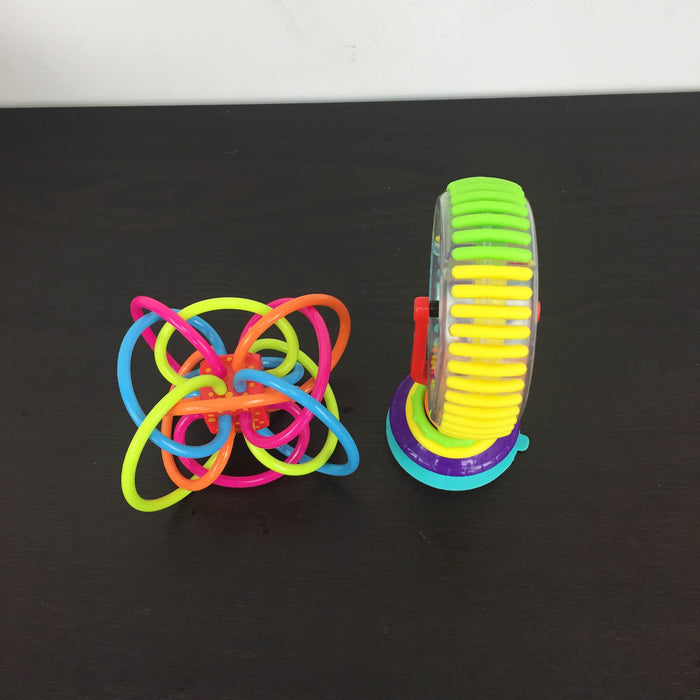 used BUNDLE Teething And Grasping Toys