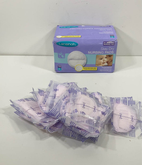 used Lansinoh Stay Dry Disposable Nursing Pads