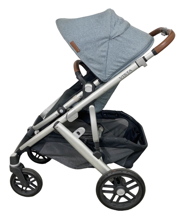 Shop UPPAbaby VISTA V2 Stroller, 2019, Gregory (Blue Melange) at Goodbuygears