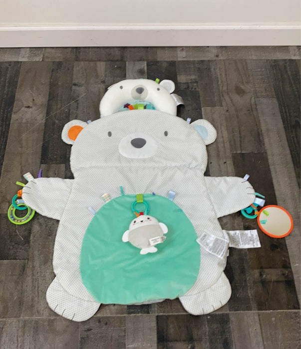 Shop Bright Starts Tummy Time Prop & Play Mat, Polar Bear at Goodbuygears
