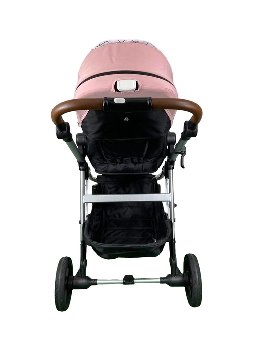 Shop Mockingbird Single to Double 2.0 Stroller, 2023, Silver with Penny Leather, Windowpane, Bloom at Goodbuygears