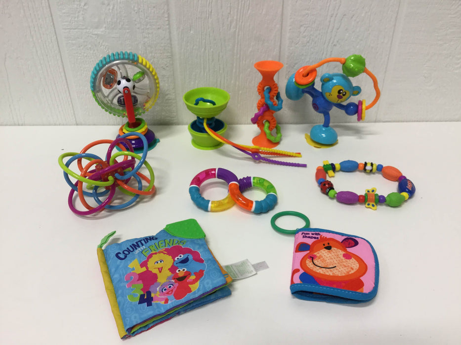 used BUNDLE Grasping Toys