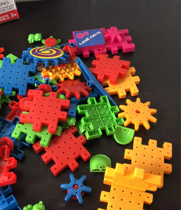 secondhand Krazy Gears Interlocking Learning Blocks